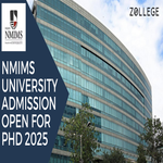 NMIMS University Admission Open For PhD 2025